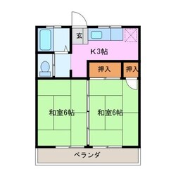 第二山和荘の物件間取画像